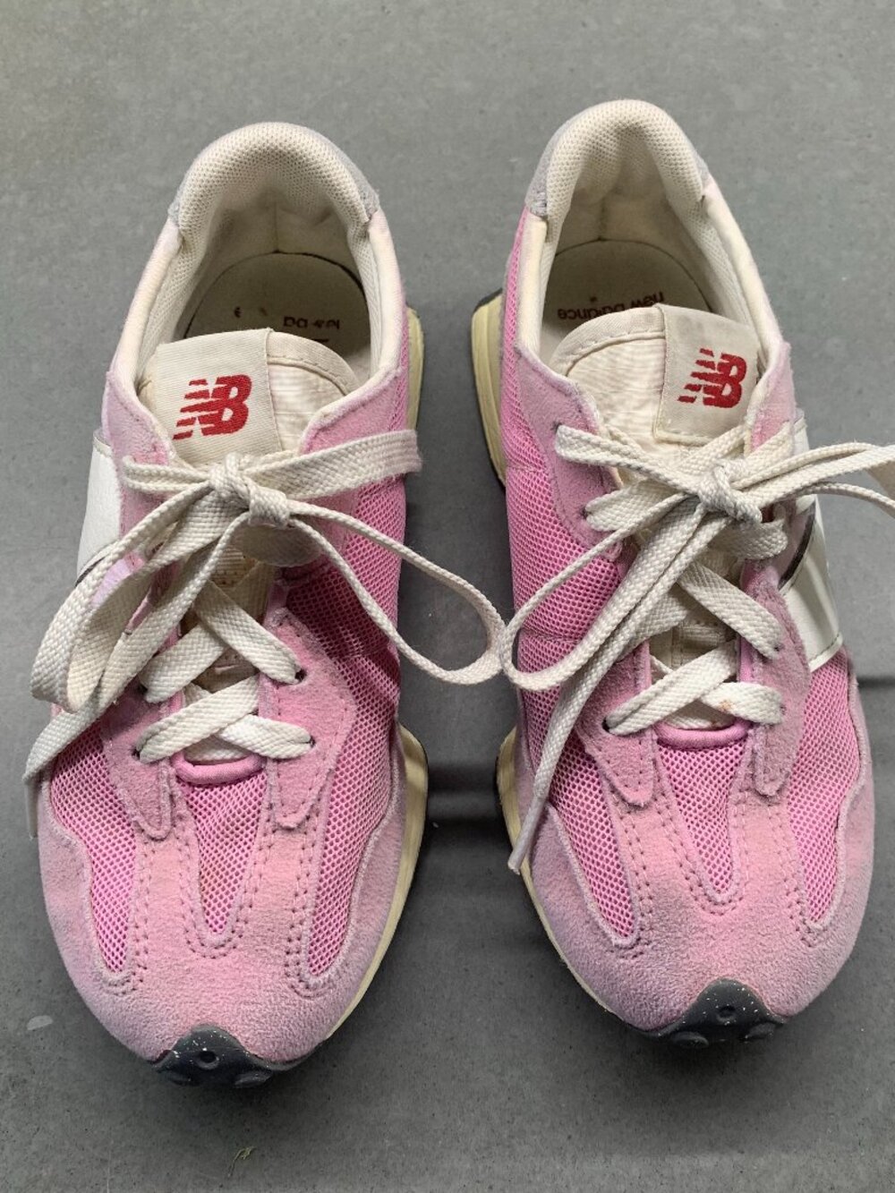 New Balance 327 Pink Sneakers Kids Size 12.5